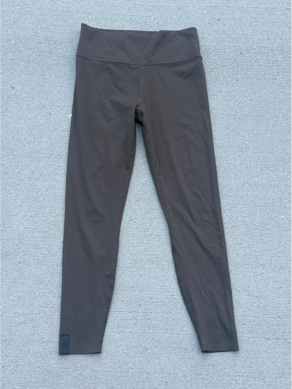 UNRL Women's Black Nylon Spandex Leggings Size L
